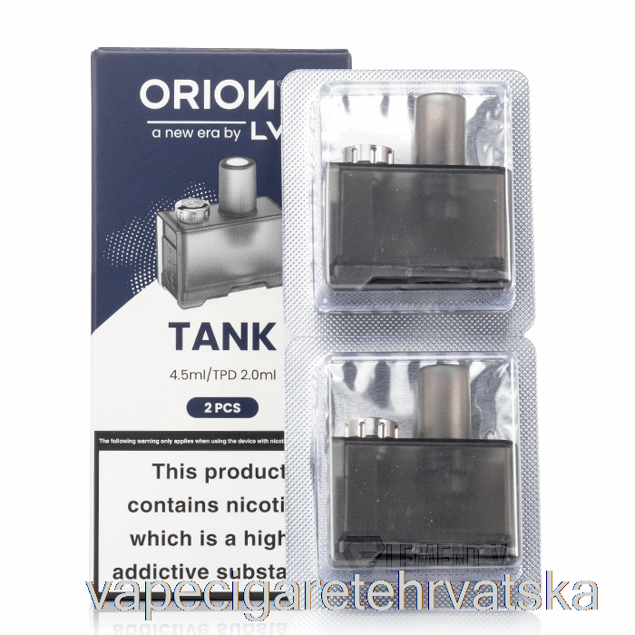 Vape Cigarete Lve Orion 2 Zamjenske Kapsule 4,5 Ml Punjive Kapsule